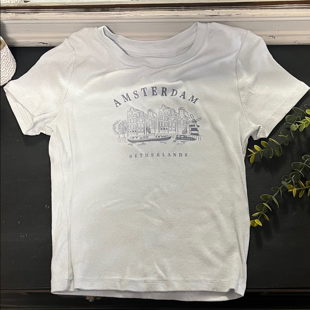 Hollister ribbed tee